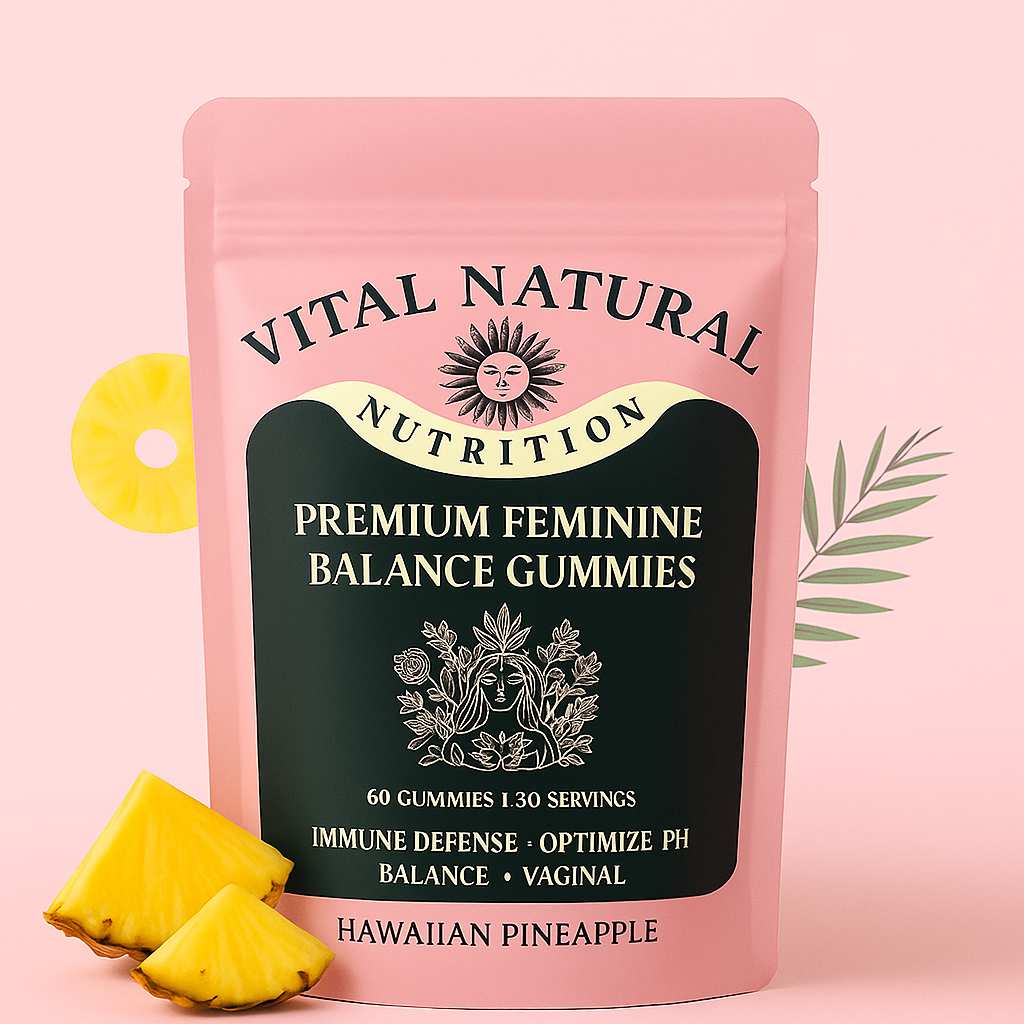 Vital Source Feminine Balance Gummies - Hawaiian Pineapple