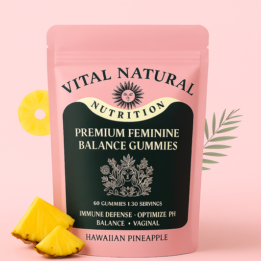 Vital Source Feminine Balance Gummies - Hawaiian Pineapple